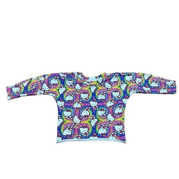 Baby Liv Boutique Kids Long Sleeve Hello Kitty Tie-Dye Top Size 3T - Picture 2 of 8